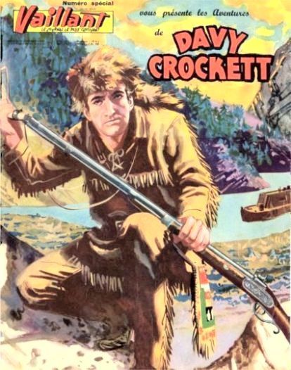 Couverture de l'album Davy Crockett Tome 1 Les aventures de Davy Crockett