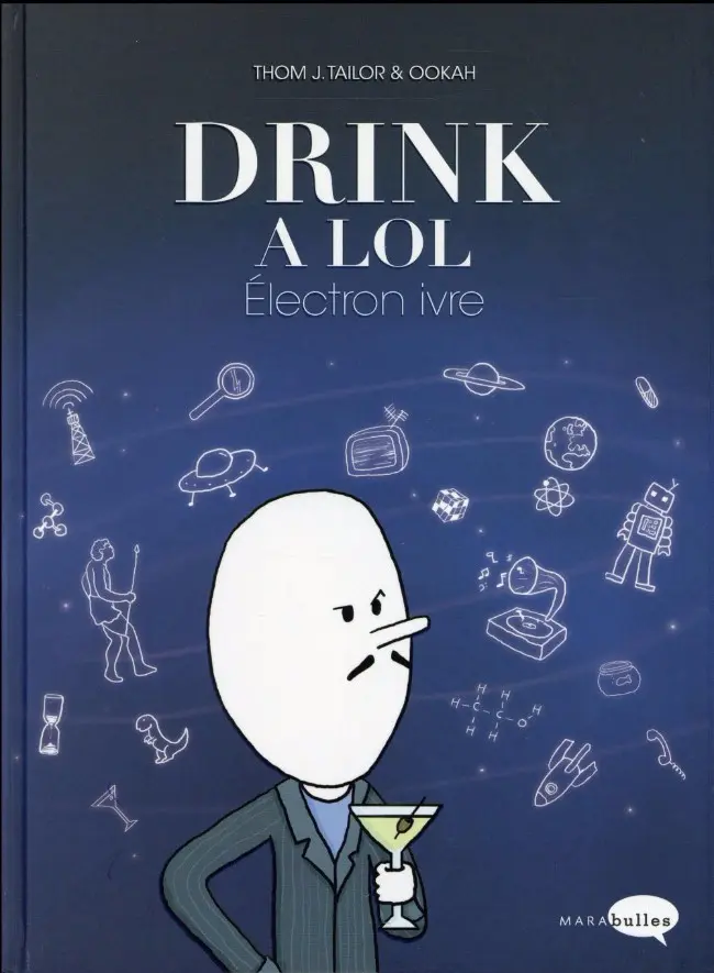 Couverture de l'album Drink a lol Tome 2 Électron ivre