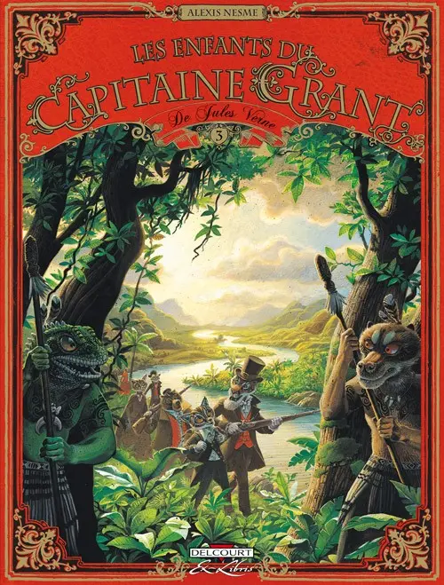 Couverture de l'album Les Enfants du Capitaine Grant Tome 3