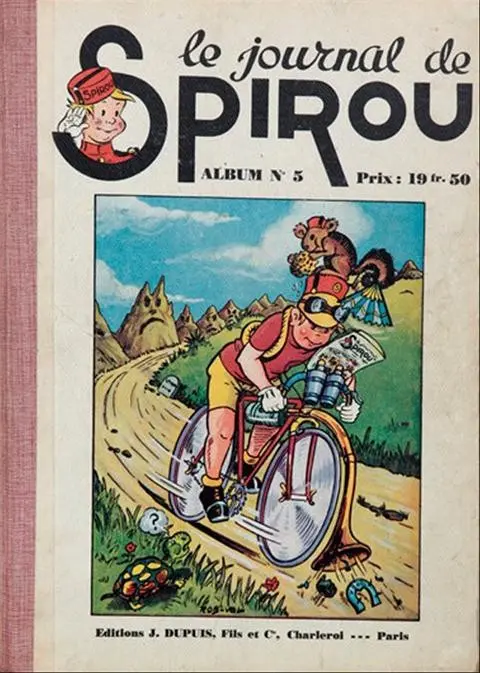 Couverture de l'album Le journal de Spirou Album N° 5