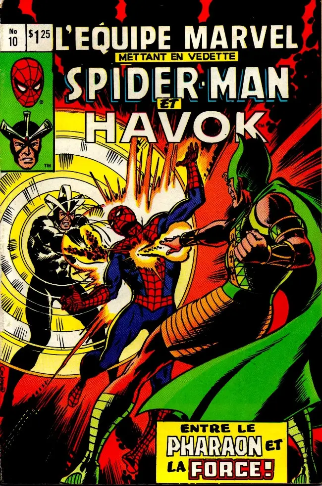 Couverture de l'album L'Équipe Marvel Tome 10 Entre le Pharaon et La Force !
