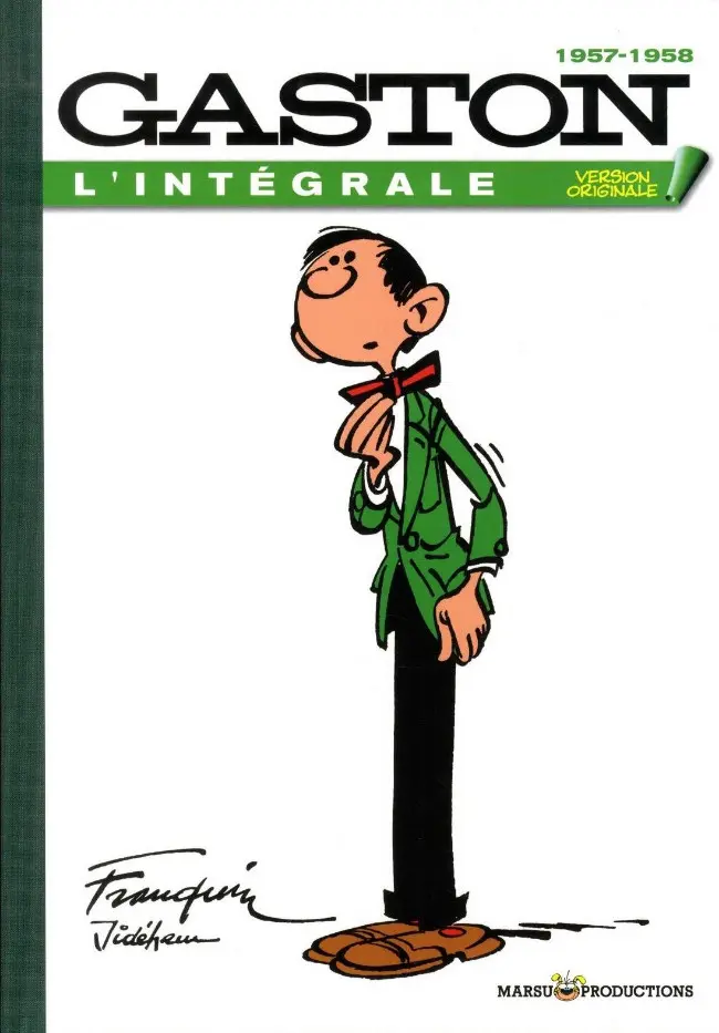 Couverture de l'album Gaston L'intégrale (Version Originale) Tome 1 Gaston 1957-1958