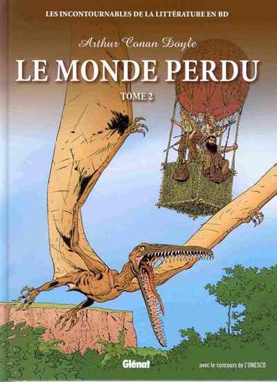 Couverture de l'album Les Incontournables de la littérature en BD Tome 7 Le Monde perdu - Tome 2