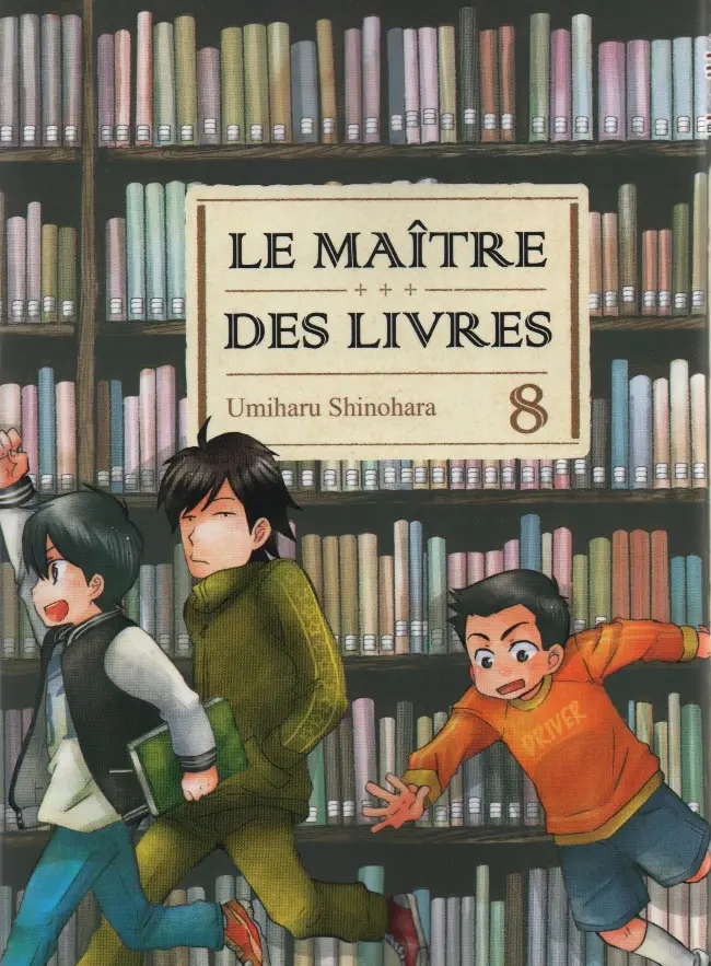 Couverture de l'album Le Maître des livres 8