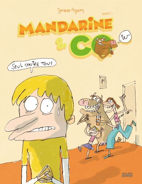 Couverture de l'album Mandarine & Cow Tome 1 Seul contre tous