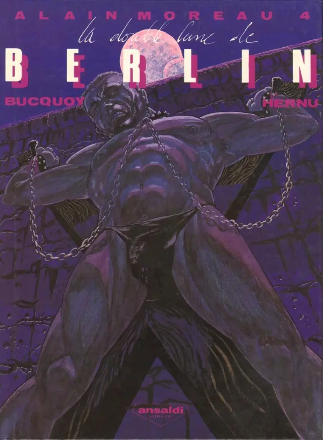 Couverture de l'album Alain Moreau Tome 4 La double lune de Berlin