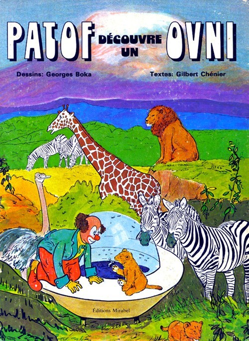 Couverture de l'album Patof Tome 1 Patof découvre un OVNI