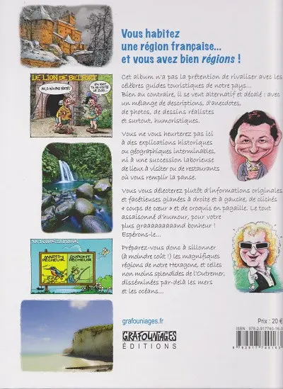 Verso de l'album Vous avez bien régions!