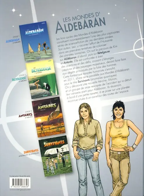 Verso de l'album Aldébaran Tome 1 La catastrophe