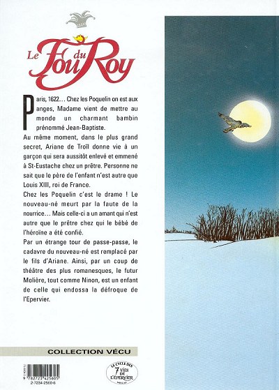 Verso de l'album Le Fou du Roy Tome 1 Le pavillon des singes