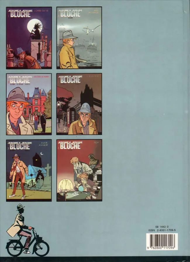 Verso de l'album Jérôme K. Jérôme Bloche Tome 1 L'ombre qui tue