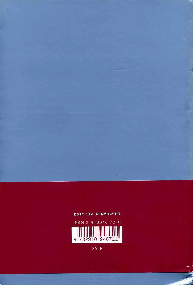 Verso de l'album Journal (3) Décembre 1993 - Août 1995
