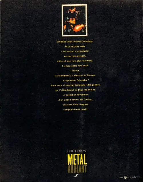 Verso de l'album Les Mille et une nuits Tome 1