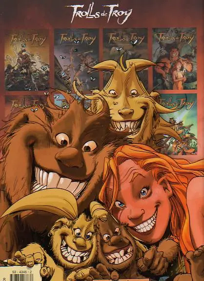 Verso de l'album Trolls de Troy Tome 9 Les prisonniers du Darshan
