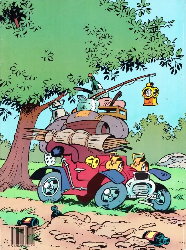 Verso de l'album Achille Talon Les Aventures de Papa Talon - Pour quelques canettes de plus