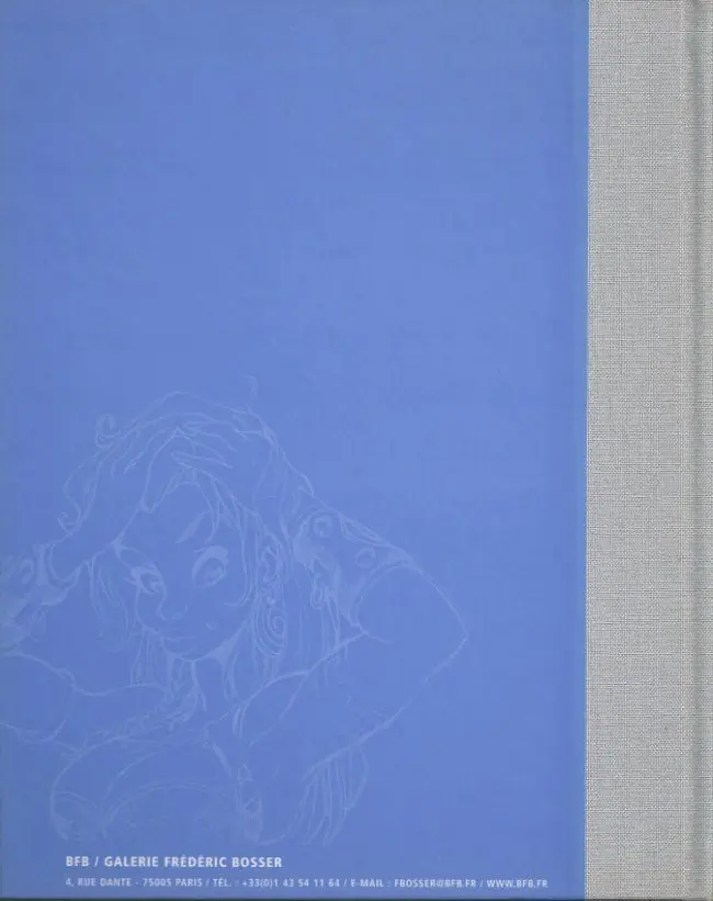Verso de l'album Atalante - La Légende Carnet de croquis
