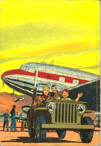 Verso de l'album Buck Danny Tome 18 Alerte en Malaisie