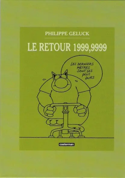 Verso de l'album Le Chat Le Chat à Malibu / Le Retour 1999,9999