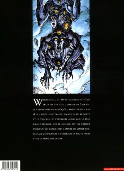 Verso de l'album Chroniques de la Lune Noire Tome 12 La Porte des Enfers