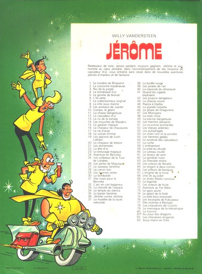 Verso de l'album Jérôme Tome 83 Sous-marin en folie