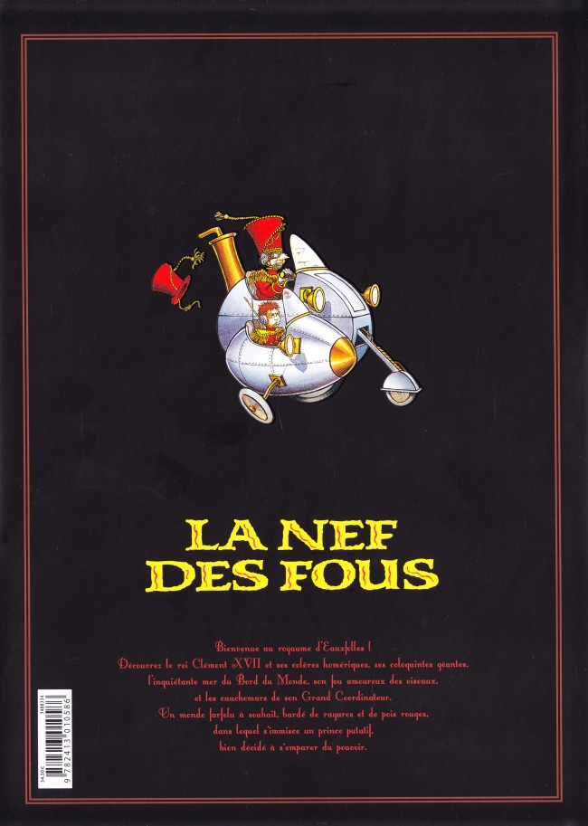 Verso de l'album La Nef des fous L'intégrale Tomes 5 à 7 + Le Petit Roy