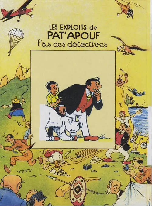 Verso de l'album Pat'Apouf Détective Tome 21 Pat'Apouf au cirque