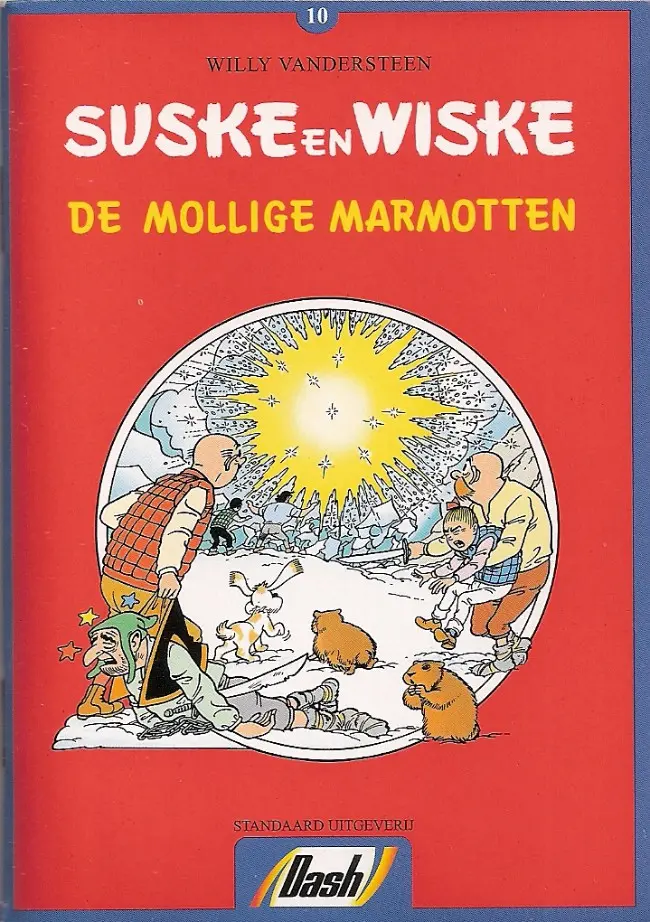 Verso de l'album Bob et Bobette (Publicitaire) Les Marrantes Marmottes