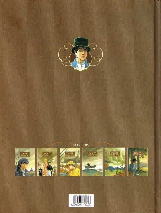 Verso de l'album Bout d'homme Tome 6 La rédemption