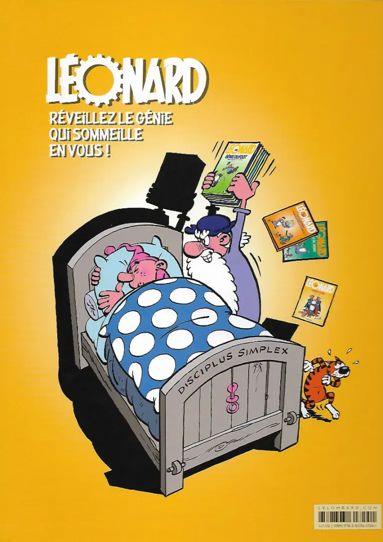 Verso de l'album Léonard Tome 26 Génie or not génie ?