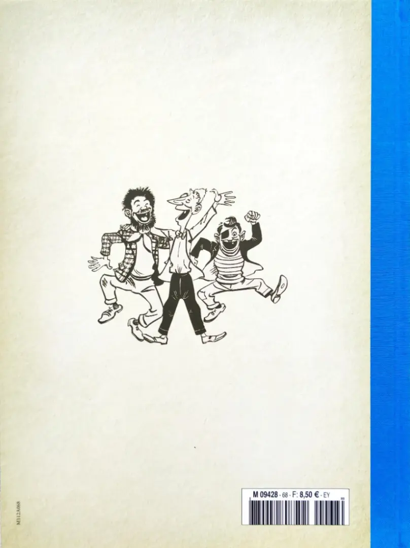 Verso de l'album Les Pieds Nickelés - La collection Tome 68 Le triomphe des Pieds Nickelés