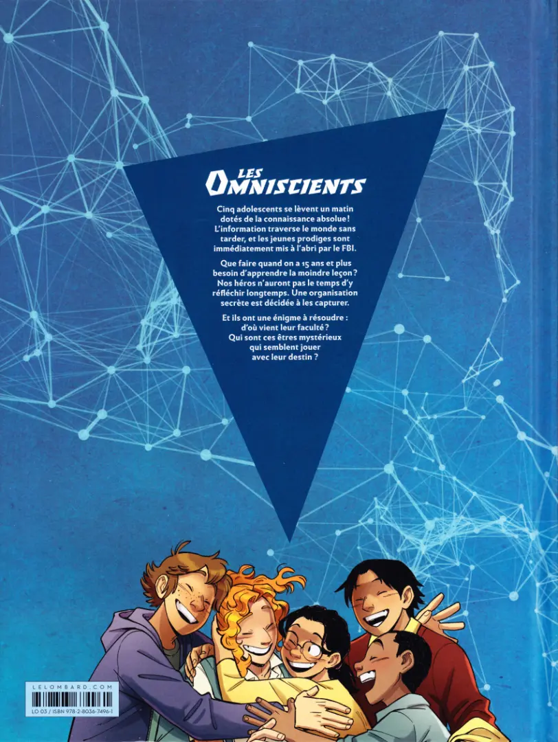 Verso de l'album Les omniscients 1 Phénomènes