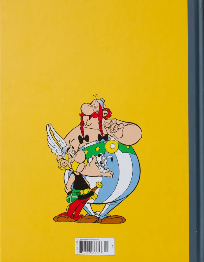 Verso de l'album Astérix La collection officielle Tome 15 La zizanie