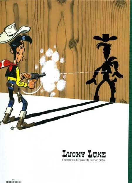 Verso de l'album Lucky Luke Tome 32 La diligence