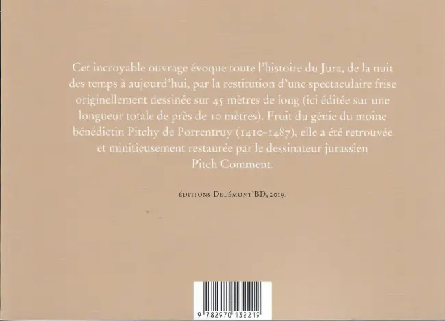Verso de l'album Les très riches heures du Jura Une histoire de rien à maintenant