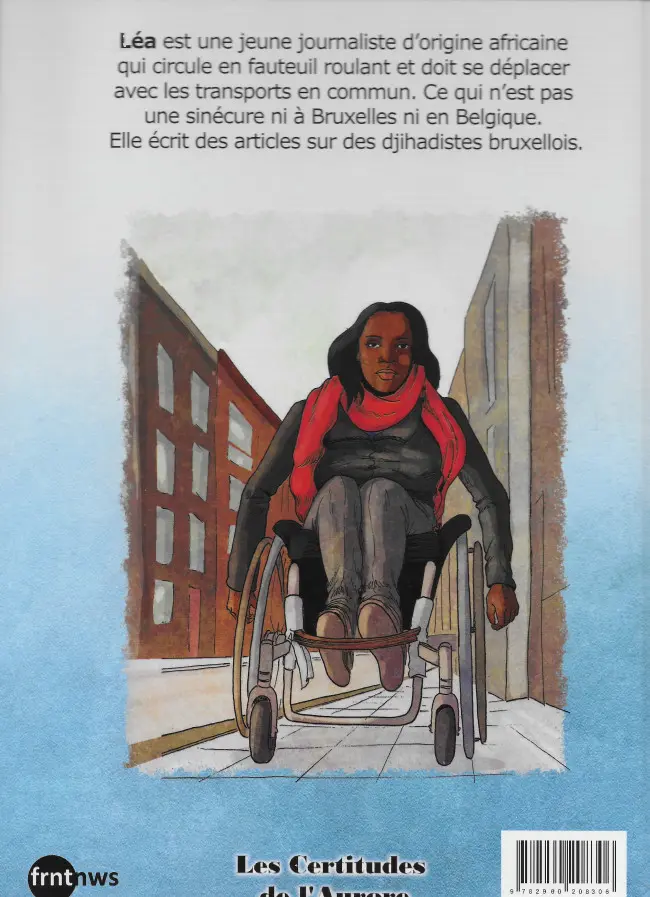 Verso de l'album Léa 1 Roue de Secours