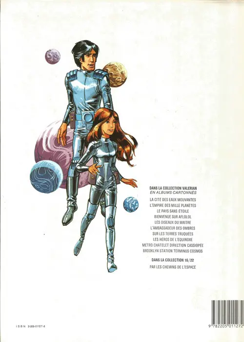 Verso de l'album Valérian Tome 7 Sur les terres truquées