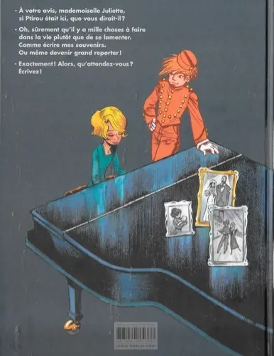Verso de l'album Spirou et Fantasio Tome 12 Il s'appelait Ptirou - 1929