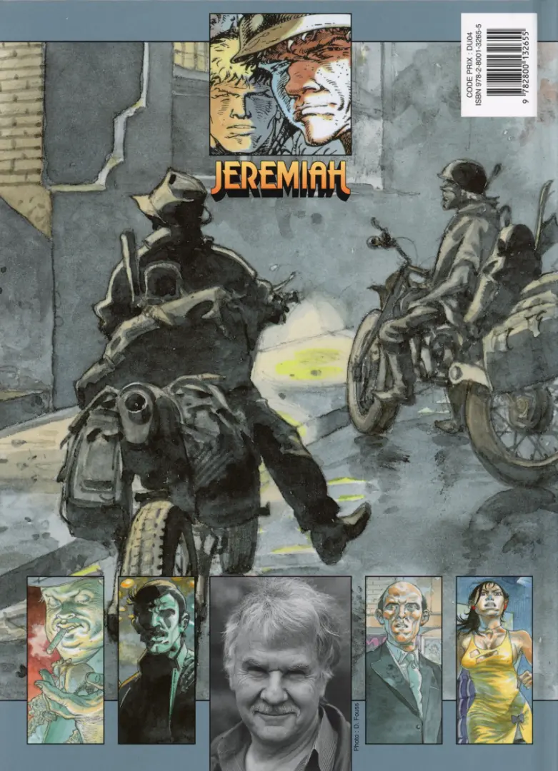 Verso de l'album Jeremiah Tome 23 Qui est Renard Bleu ?