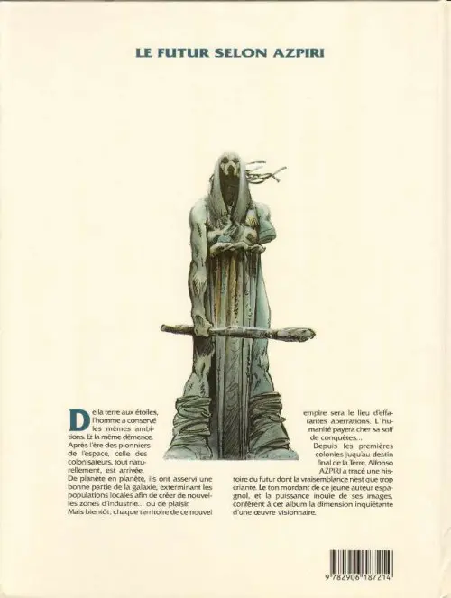 Verso de l'album Les Colonisateurs Tome 1