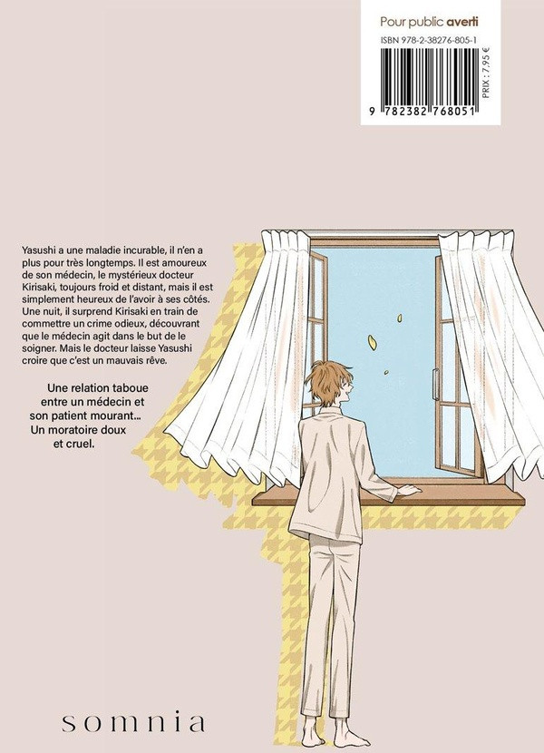 Verso de l'album Somnia