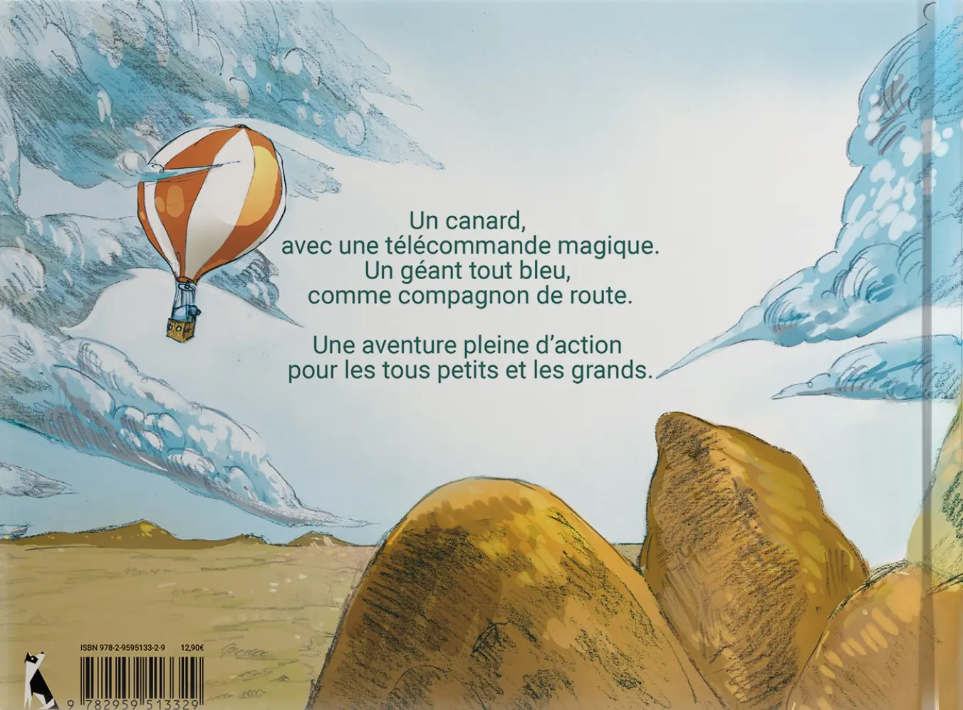 Verso de l'album La Surprise