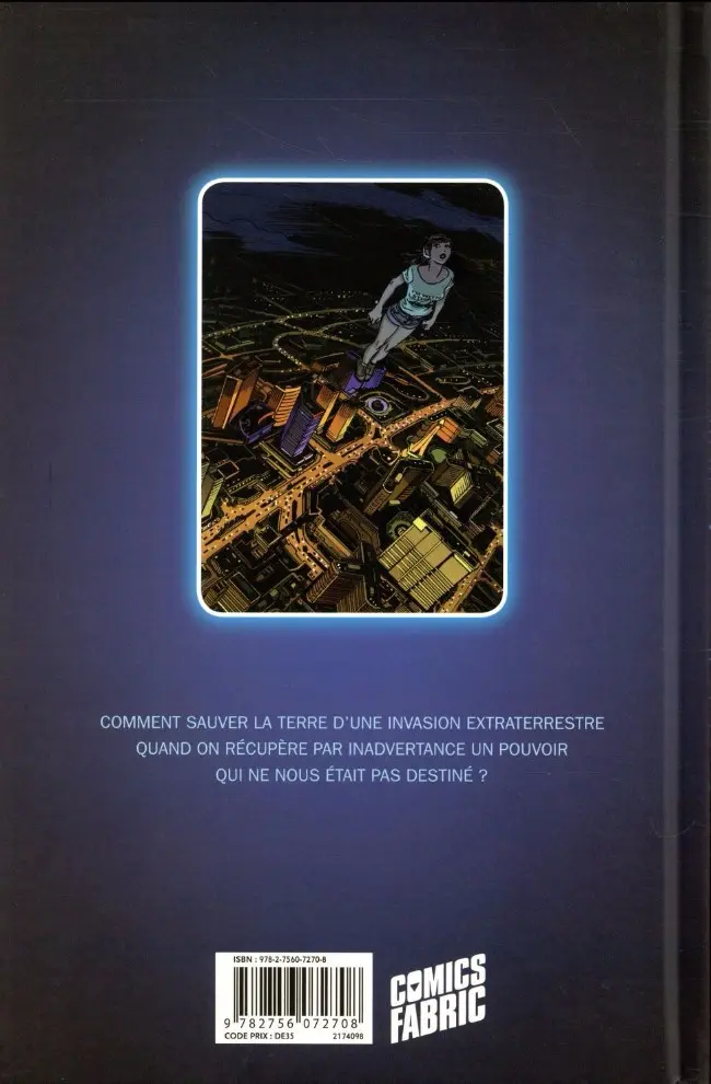 Verso de l'album Density Tome 1