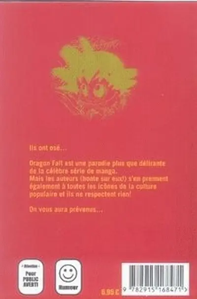 Verso de l'album Dragon Fall Tome 4 Go ! Go ! Power !