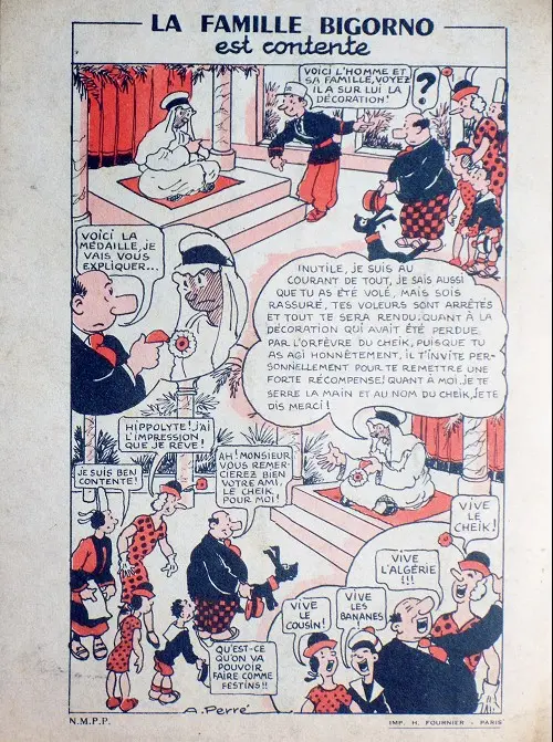 Verso de l'album La famille Bigorno Tome 7 La famille Bigorno dans le désert