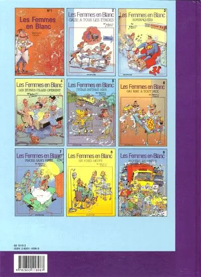 Verso de l'album Les Femmes en Blanc Tome 9 Piquées de grève