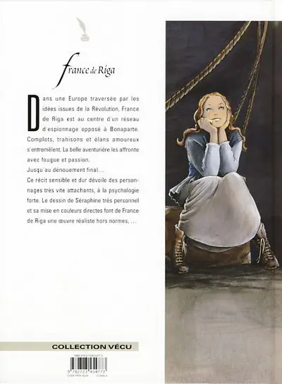 Verso de l'album France de Riga Tome 2 La blanchisserie