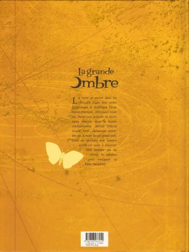 Verso de l'album La Grande ombre Tome 1 Arcan'
