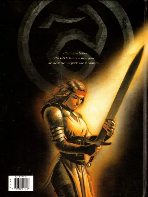 Verso de l'album Marie des dragons Tome 3 Amaury