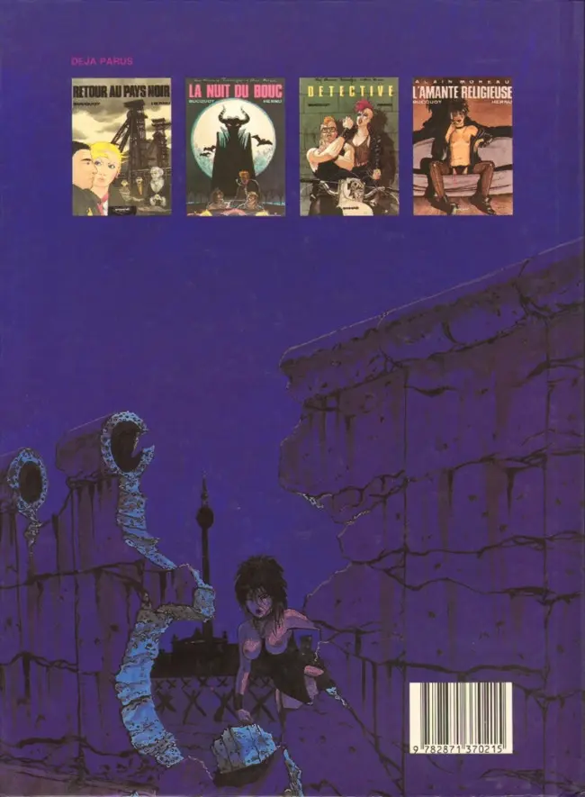 Verso de l'album Alain Moreau Tome 4 La double lune de Berlin