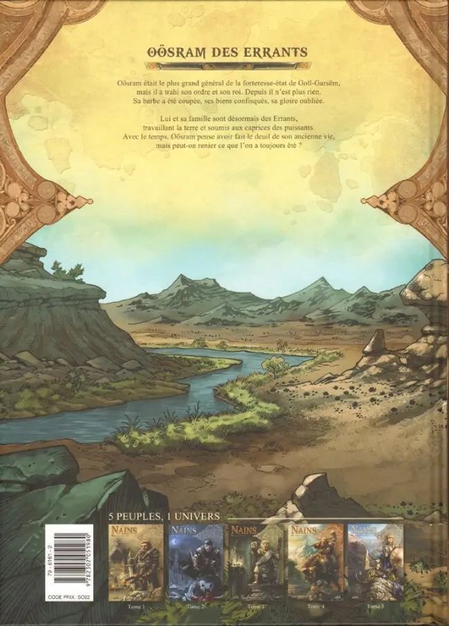 Verso de l'album Nains Tome 4 Oösram des Errants